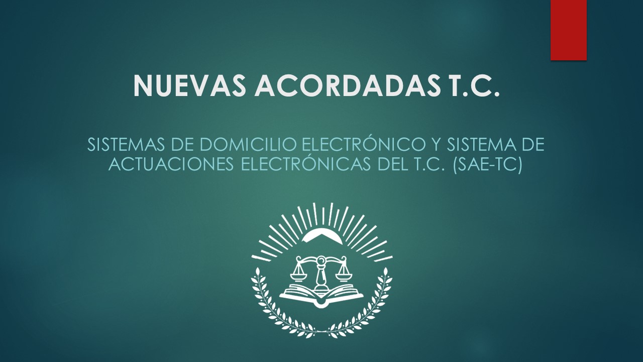 Nueva Acordada T.C.